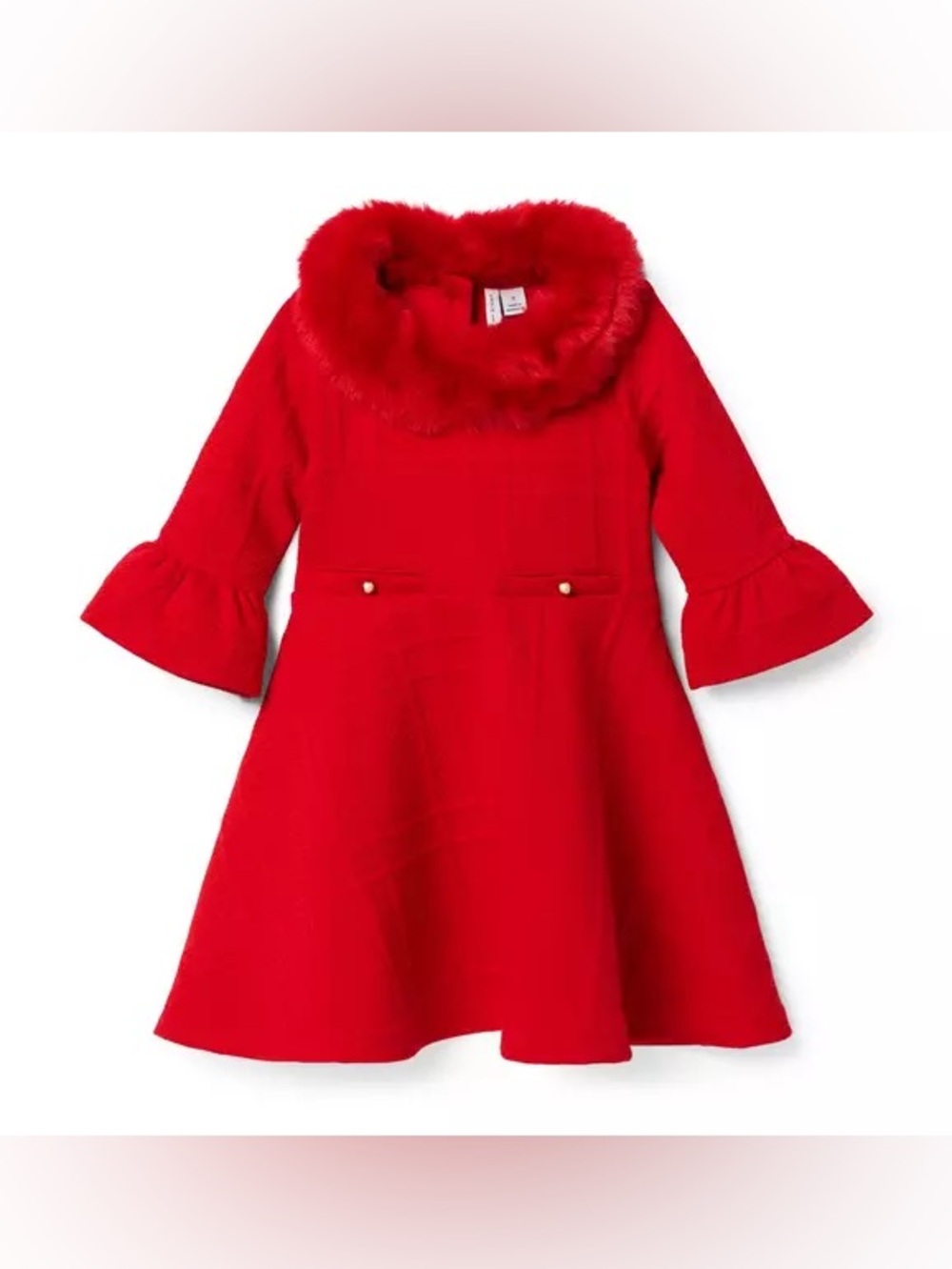 Janie and Jack The Plush Holiday Dress